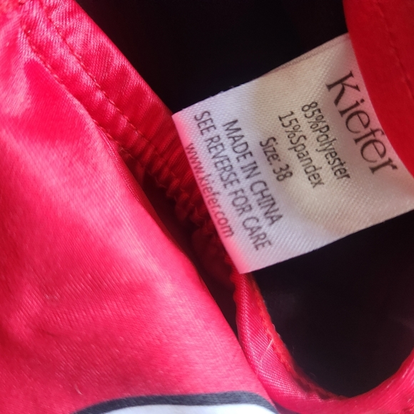 Kiefer Red Lifeguard Swimsuit - Picture 6 of 6